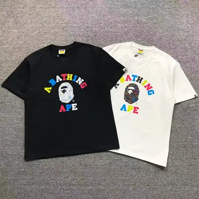 ￥88 BAPE T-SHIRT 3112050521（im 170cm 60kg i wear size M in the phot）