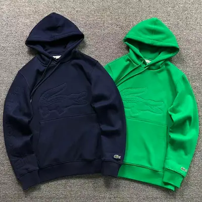 ￥195 LACOSTE HOODIE 512050209（im 170cm 60kg i wear size S in the phot）