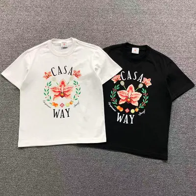 ￥85 CASABLANCA T-SHIRT 1112050832（im 170cm 60kg i wear size M in the phot）