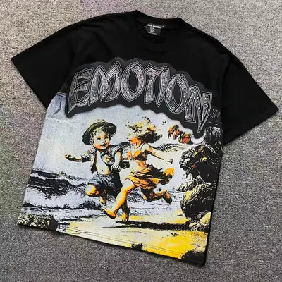 ¥108 MI⭐⭐D EM⭐⭐ION T-SHIRT 3112063917(im 170cm 60kg i wear size S in the phot)