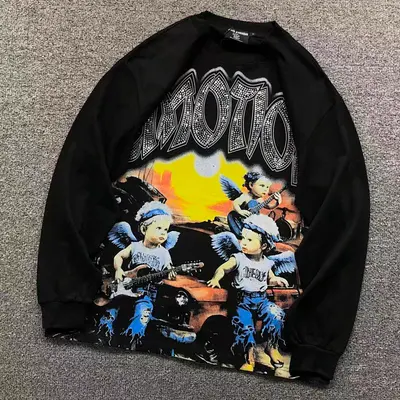 ¥135 MI⭐⭐D EM⭐⭐ION LONG SLEEVED 3112064617(im 170cm 60kg i wear size S in the phot)