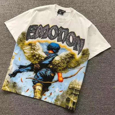 ¥108 MI⭐⭐D EM⭐⭐ION T-SHIRT 3112065317(im 170cm 60kg i wear size S in the phot)