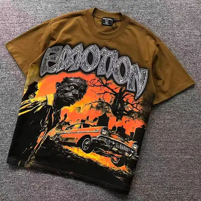 ¥108 MI⭐⭐D EM⭐⭐ION T-SHIRT 3112063017(im 170cm 60kg i wear size S in the phot)