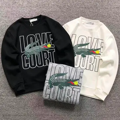 ¥175 LACOSTE HOODIE 2112080501(im 170cm 60kg i wear size M in the phot)
