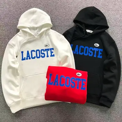 ￥215 LACOSTE HOODIE 2112102001（im 170cm 60kg i wear size M in the phot）