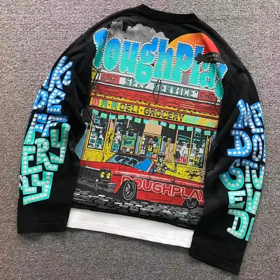 ￥138 R⭐⭐G⭐P⭐⭐Y LONG SLEEVED 3112100817（im 170cm 60kg i wear size S in the phot）