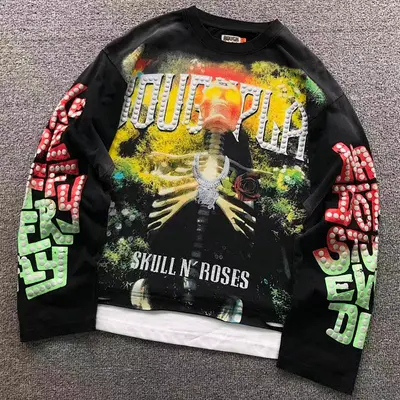 ￥138 R⭐⭐G⭐P⭐⭐Y LONG SLEEVED 3112101117（im 170cm 60kg i wear size S in the phot）