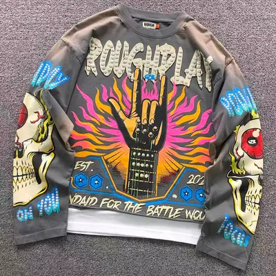 ￥138 R⭐⭐G⭐P⭐⭐Y LONG SLEEVED 3112100317（im 170cm 60kg i wear size S in the phot）