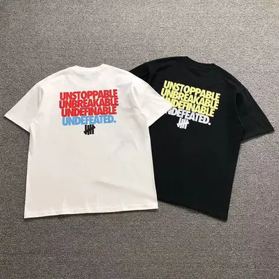￥85 UNDEFEATED T-SHIRT 1112112502（im 170cm 60kg i wear size L in the phot）