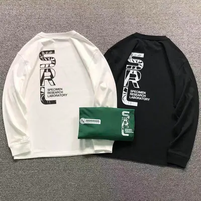￥108 NEIGHBORHOOD LONG SLEEVED 1112111602（im 170cm 60kg i wear size M in the phot）
