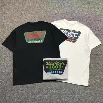 ¥108 NEIGHBORHOOD T-SHIRT 1112110802 (im 170cm 60kg i wear size L in the phot)