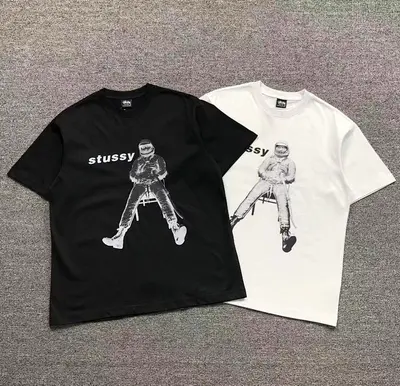 ￥78 STUSSY T-SHIRT 512160382（im 170cm 60kg i wear size M in the phot）
