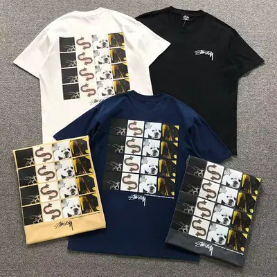 ￥78 STUSSY T-SHIRT 1112160702（im 170cm 60kg i wear size M in the phot）