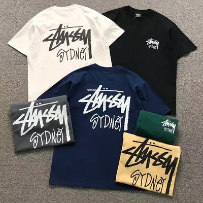 ￥78 STUSSY T-SHIRT 1112160602（im 170cm 60kg i wear size M in the phot）