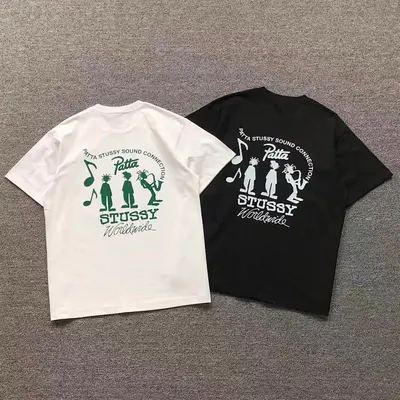￥78 STUSSY T-SHIRT 512160582（im 170cm 60kg i wear size M in the phot）