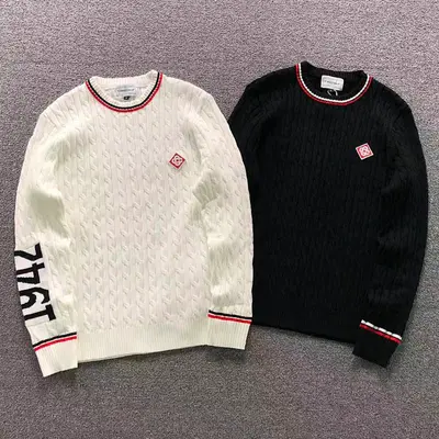 ￥138 CASABLANCA SWEATER 3112171020（im 170cm 60kg i wear size M in the phot）