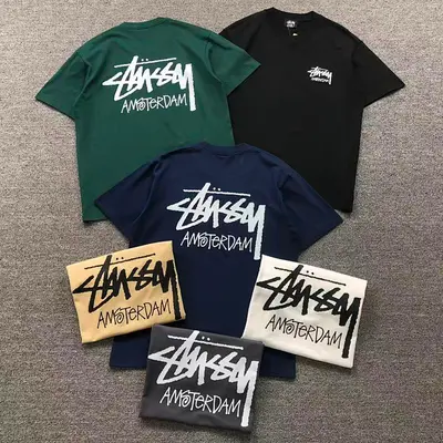 ￥78 STUSSY T-SHIRT 1112170402（im 170cm 60kg i wear size M in the phot）