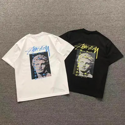￥78 STUSSY T-SHIRT 512180582（im 170cm 60kg i wear size M in the phot）