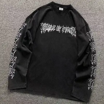 ￥185 VETEMENTS LONG SLEEVED 3112180917 （im 170cm 60kg i wear size S in the phot）