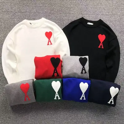 ￥218 AMI SWEATER 21121901001（im 170cm 60kg i wear size S in the phot）