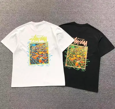 ￥78 STUSSY T-SHIRT 512180982（im 170cm 60kg i wear size M in the phot）