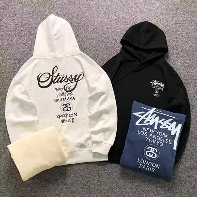 ¥215 STUSSY HOODIE 412200501(im 170cm 60kg i wear size L in the phot)