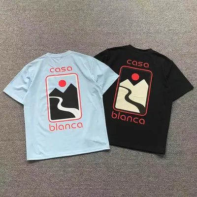 ¥128 CASABLANCA T-SHIRT 3112220921(im 170cm 60kg i wear size M in the phot)