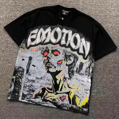 ￥108 MI⭐⭐D EM⭐⭐ION T-SHIRT 3112240317（im 170cm 60kg i wear size S in the phot）