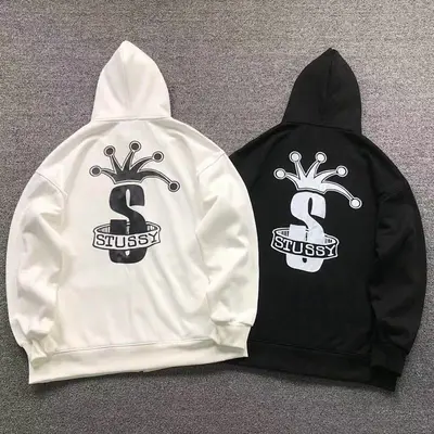 ￥128 STUSSY HOODIE 412250698（im 170cm 60kg i wear size XXL in the phot）