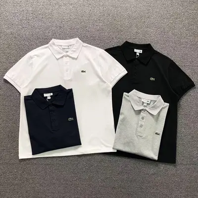 ￥128 LACOSTE POLO 412253001（im 170cm 60kg i wear size L in the phot）