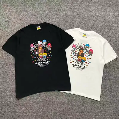￥85 BAPE T-SHIRT 1112250531（im 170cm 60kg i wear size L in the phot）