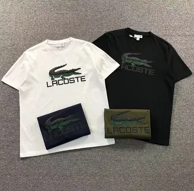 ￥108 LACOSTE T-SHIRT 2112251501（im 170cm 60kg i wear size M in the phot）