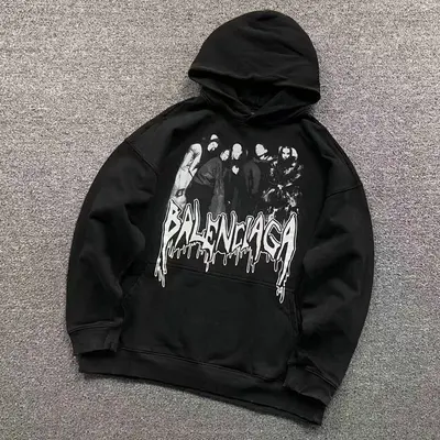 ¥265 B⭐L⭐⭐⭐IA⭐A HOODIE 4122724163(im 170cm 60kg i wear size XS in the phot)