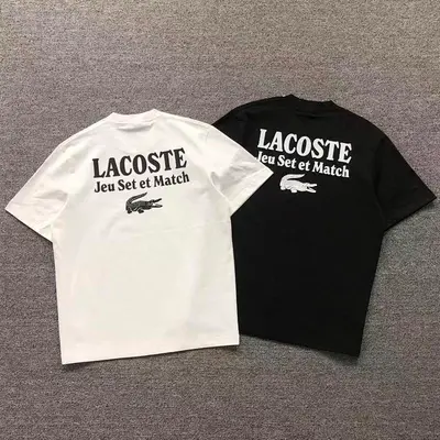 ¥98 LACOSTE T-SHIRT 412292709(im 170cm 60kg i wear size M in the phot)