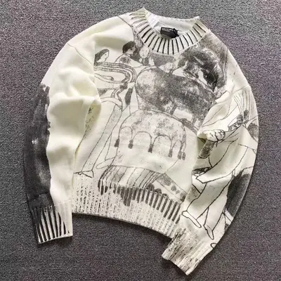 ¥178 ENFANTS RICHES DEPRIMES SWEATER 3112300417 (im 170cm 60kg i wear size S in the phot)
