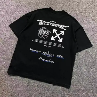 ¥128 OFF-WHITE T-SHIRT 4123024165(im 170cm 60kg i wear size S in the phot)