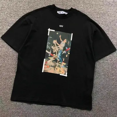 ￥118 OFF-WHITE T-SHIRT 4123021165（im 170cm 60kg i wear size S in the phot）