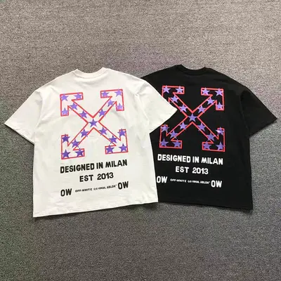 ￥118 OFF-WHITE T-SHIRT 4123011165（im 170cm 60kg i wear size S in the phot）