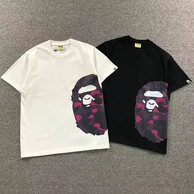 ￥78 BAPE T-SHIRT 1112311642（im 170cm 60kg i wear size M in the phot）
