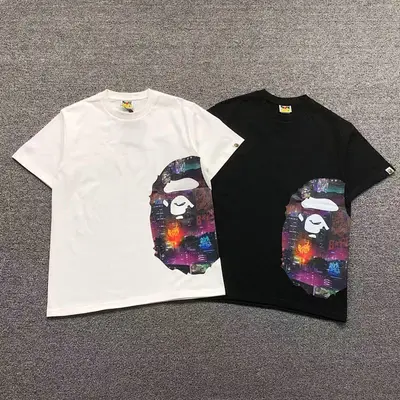 ￥78 BAPE T-SHIRT 1112311342（im 170cm 60kg i wear size M in the phot）