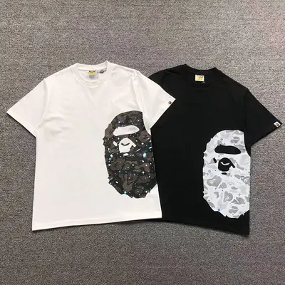 ￥78 BAPE T-SHIRT 1112311242（im 170cm 60kg i wear size M in the phot）