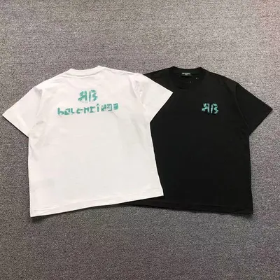 ￥118 B⭐L⭐⭐⭐IA⭐A T-SHIRT 4123107133 （im 170cm 60kg i wear size 2XL in the phot）