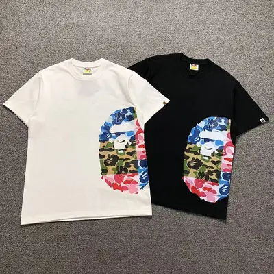 ￥78 BAPE T-SHIRT 1112311142（im 170cm 60kg i wear size M in the phot）