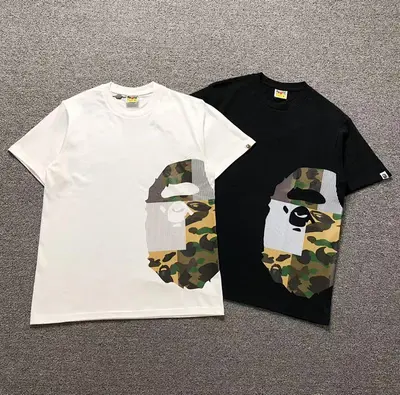 ￥78 BAPE T-SHIRT 1112311042（im 170cm 60kg i wear size M in the phot）