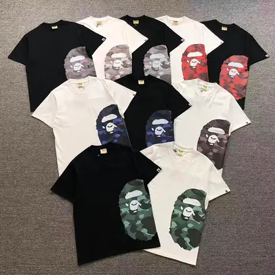 ￥78 BAPE T-SHIRT 1112310742（im 170cm 60kg i wear size M in the phot）