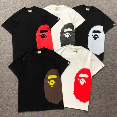 ￥78 BAPE T-SHIRT 1112310242（im 170cm 60kg i wear size M in the phot）