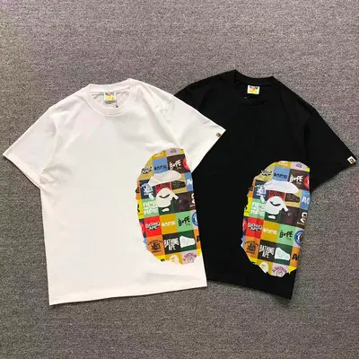 ￥78 BAPE T-SHIRT 1112310142（im 170cm 60kg i wear size M in the phot）