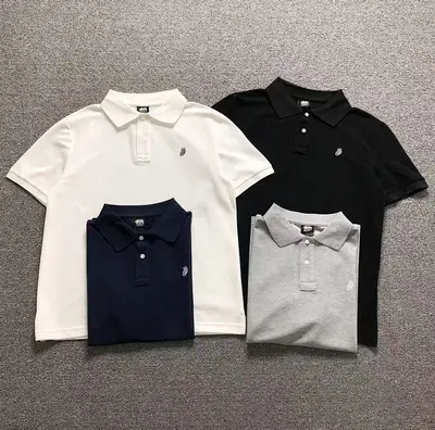 ￥88 STUSSY POLO 5130182（im 170cm 60kg i wear size M in the phot）