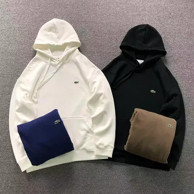 ¥185 LACOSTE HOODIE 22010609001(im 170cm 60kg i wear size M in the phot)