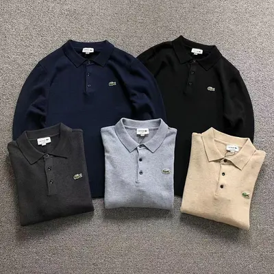 ¥178 LACOSTE SWEATER 22010613001(im 170cm 60kg i wear size M in the phot)